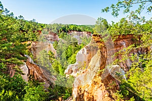 Providence Canyon in Georgia, USA