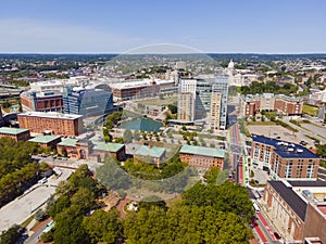 Providence modern city skyline, Rhode Island, USA photo