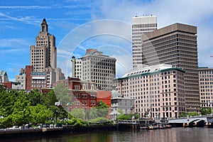 Providence RI skyline