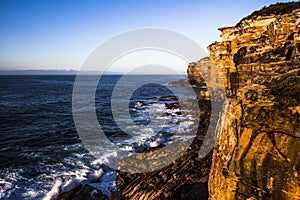 Providential Point Lookout, Royal National Park, New South Wales, Australia, sunset