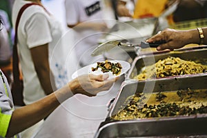 Providing free charity food to needy people: the idea of donating food