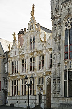 Provincial court Bruges market square