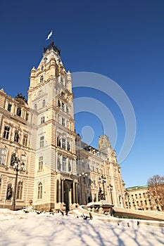 Provincial legislature building, Quebec City, Canada