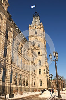 Provincial legislature building, Quebec City, Canada