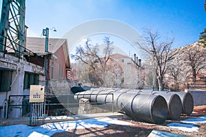 Provo River Electric Plant and Pipes