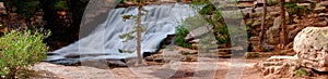 Provo River Falls panorama