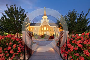 Provo, Utah, USA at Provo City Center Temple