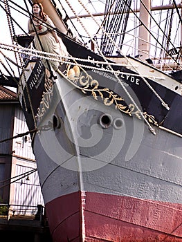 Prow of Vintage Ship