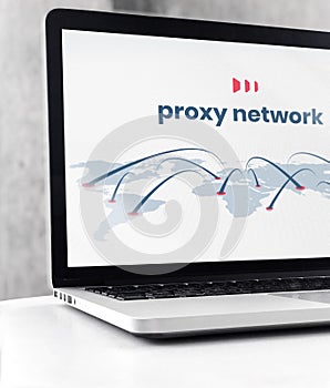 Proxy network over computer