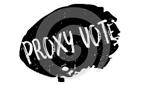 Proxy Vote rubber stamp