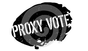 Proxy Vote rubber stamp