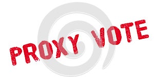 Proxy Vote rubber stamp