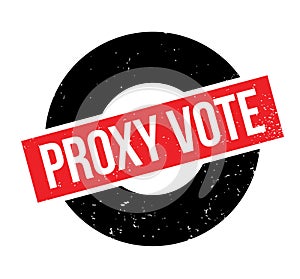 Proxy Vote rubber stamp