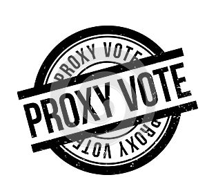 Proxy Vote rubber stamp