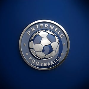 Prtermelc Style Football logo Design