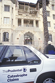 A Prudential Insurance car