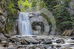 Pruncea waterfall on the Casoca river