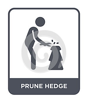 prune hedge icon in trendy design style. prune hedge icon isolated on white background. prune hedge vector icon simple and modern