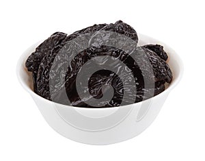 Prunes on white