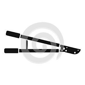Pruning device icon simple vector. Garden work trim