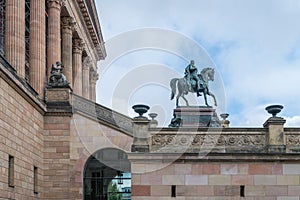 Prussian king Friedrich Wilhelm IV. Altes Museum - Berlin, Germa