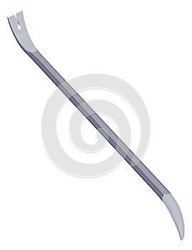 pry bar tool vector illustration transparent background