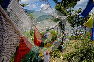 Pryer Flags in Bhutan