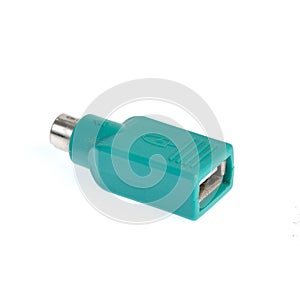 A ps2 adapter isolated on white background