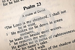 Psalms 23 photo