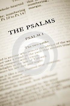 The psalms photo