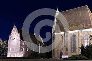 The Psalteria & the Collegiate church of Virgin Mary. Poznan. Poland photo