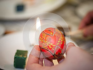 Psanky Ukranian Easter Egg Coloring