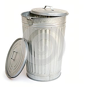 PSD trash isolated on transparent background