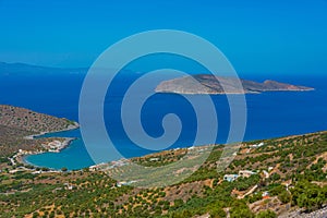 Pseira island near Crete in Greece