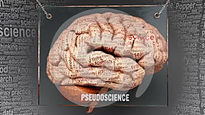 Pseudoscience in human brain