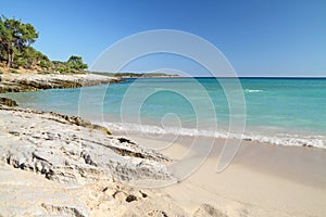 Psili Ammos beach , in Thasos island photo