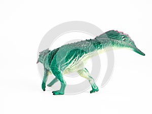 Psittacosaurus Dinosaur on white background