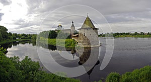 The Pskov Kremlin. Russia.