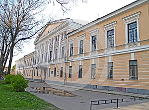 Pskov. State Pedagogical University in Spring photo