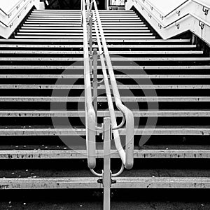 Psom Railway Station Public Or Passenger Access Staircase