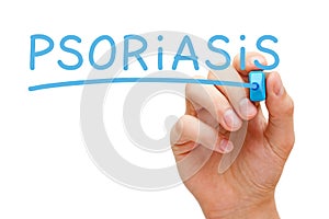 Psoriasis Blue Marker photo