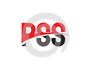 PSS Letter Initial Logo Design Vector Illustration