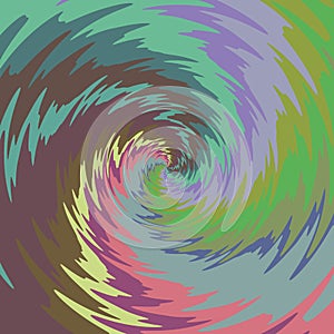 Psychadelic abstract illustration background photo