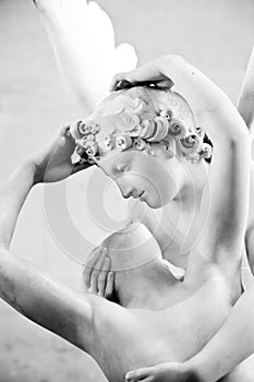 Psyche revived by Cupid kiss photo