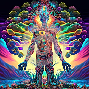 Psychedelic art refers to artwork that is inspired by or attempts to depict the psychedelic experience