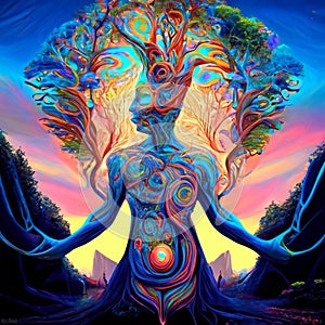 Psychedelic art refers to artwork that is inspired by or attempts to depict the psychedelic experience