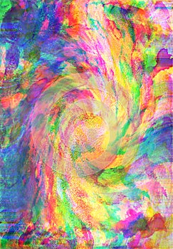 Psychedelic Artwork Trippy Art Modern Rainbow Light Pride
