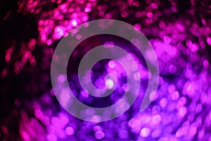 psychedelic blurred bright neon shiny bokeh. background and texture. for labels, headpieces, napkins, business cards photo