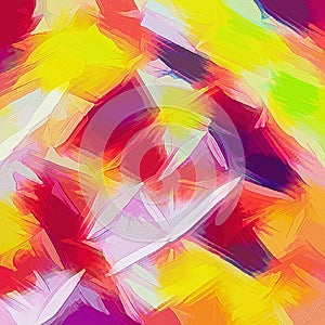 Psychedelic Color Expressionistic Abstract Background
