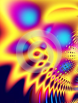 Psychedelic Colors Background photo